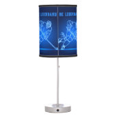 Fierce Hockey Player Lamp (Back)
