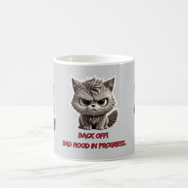 Fierce Kitty Attitude Coffee Mug (Center)