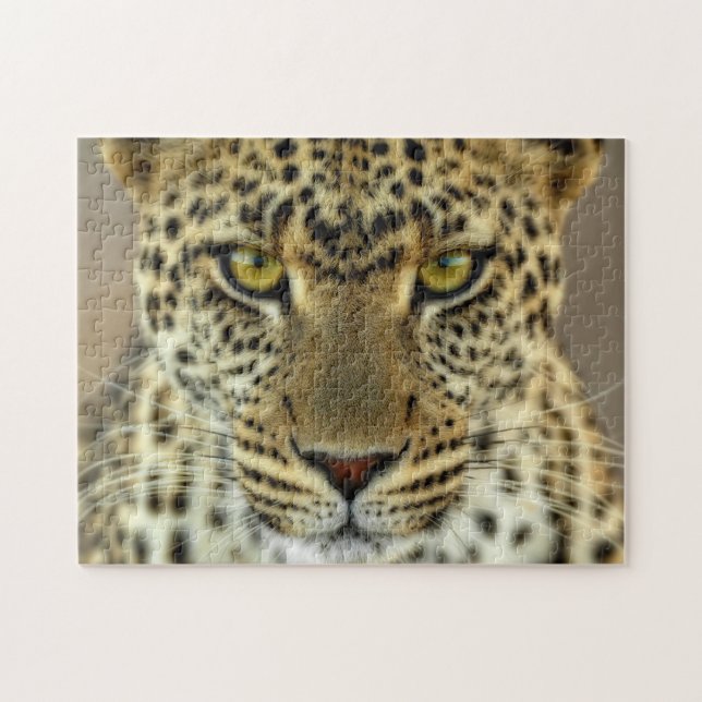Fierce Leopard Jigsaw Puzzle (Horizontal)