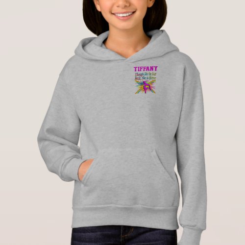 FIERCE LITTLE GYMNAST PERSONALIZED HOODIE