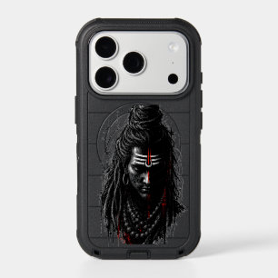 Fierce Lord Shiva Mahakal Grunge Dark Splash Art iPhone 17 Pro Case