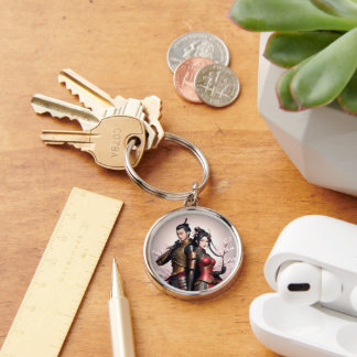Fierce Love, Soft Edges Keychain