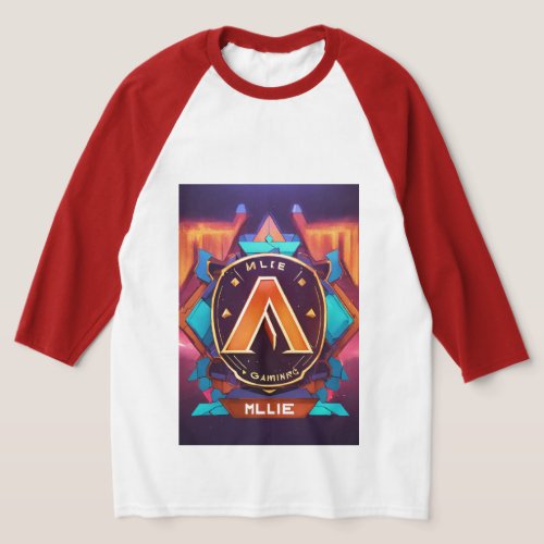 Fierce M Like Gaming Logo Art _ T_Shirt