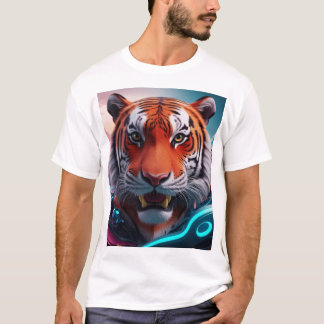 Fierce Majesty - 3D Tiger T-Shirt