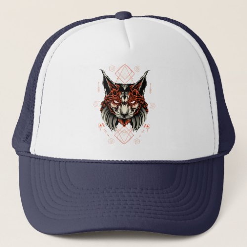 Fierce Mecha Puma  T_Shirt Trucker Hat