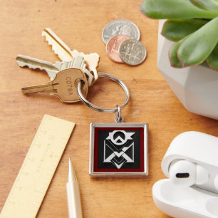 "Fierce Minimalist Logo for Streetwear Brand Keychain