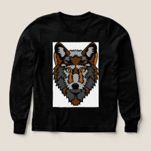 Fierce Modern Wolf Emblem Tri-Blend Shirts