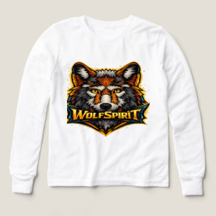 Fierce Modern Wolf Emblem Tri-Blend Shirts