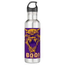 Fierce Monster BOO Halloween Scary Water Bottle