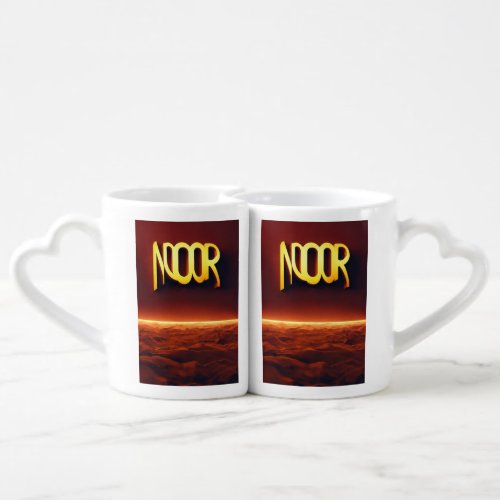 Fierce Noor 3D Logo Design for   Mugs