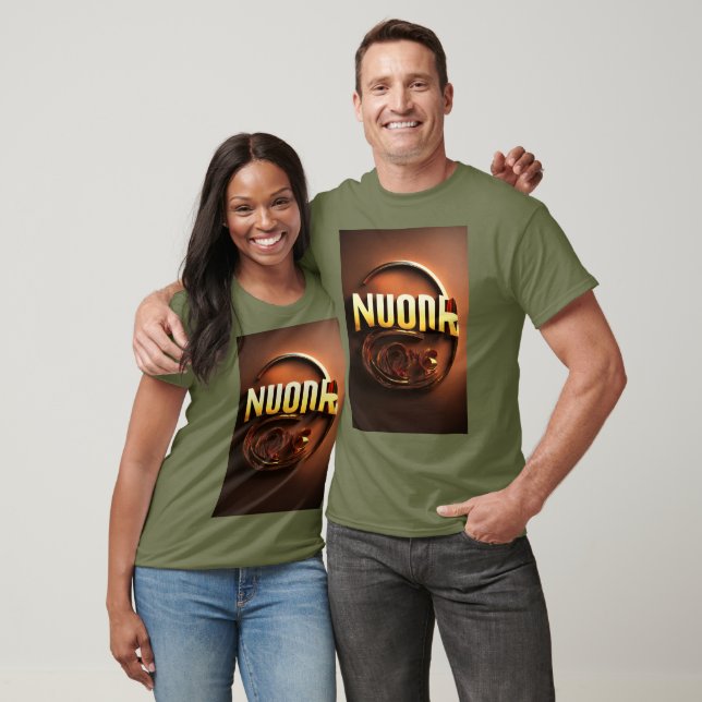 Fierce "Noor" 3D Logo Design for T-Shirt (Unisex)