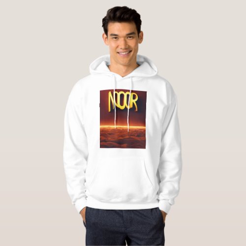 Fierce Noor 3D Logo Design Sweatshirts Hoodie