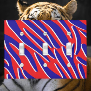 Fierce & Patriotic Tiger Stripe Switch Cover