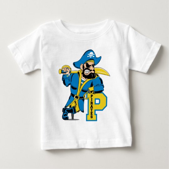 Fierce Pirate Captain Baby T-Shirt
