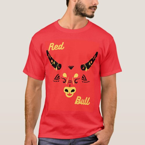  Fierce Red Bull Fusion T_Shirt