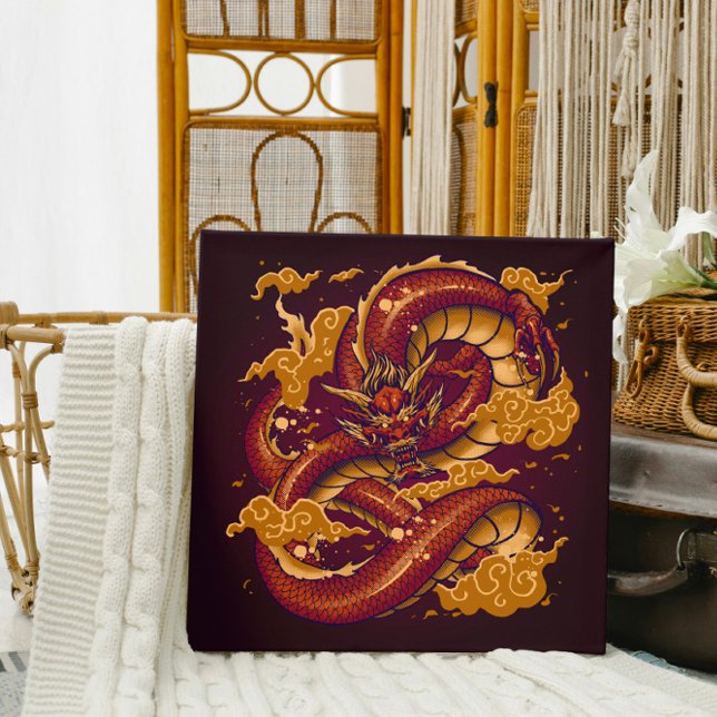 Fierce Red Dragon Poster (Creator Uploaded)