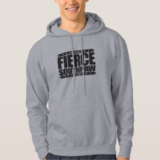 FIERCE SOUTHPAW - I Am Unorthodox Fearless Primate Hoodie