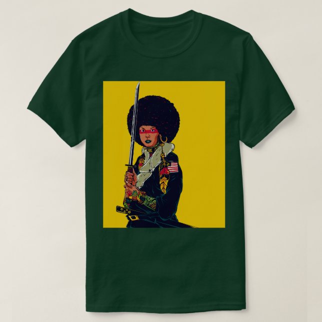 Fierce Sword Slaying Queen T-Shirt (Design Front)