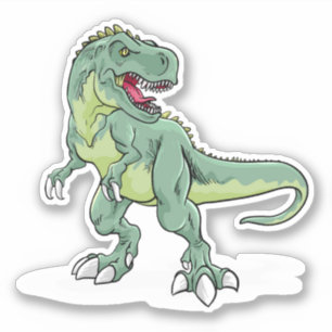 Fierce T-Rex Sticker