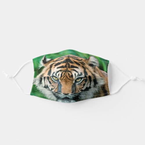 Fierce Tiger Photo Adult Cloth Face Mask