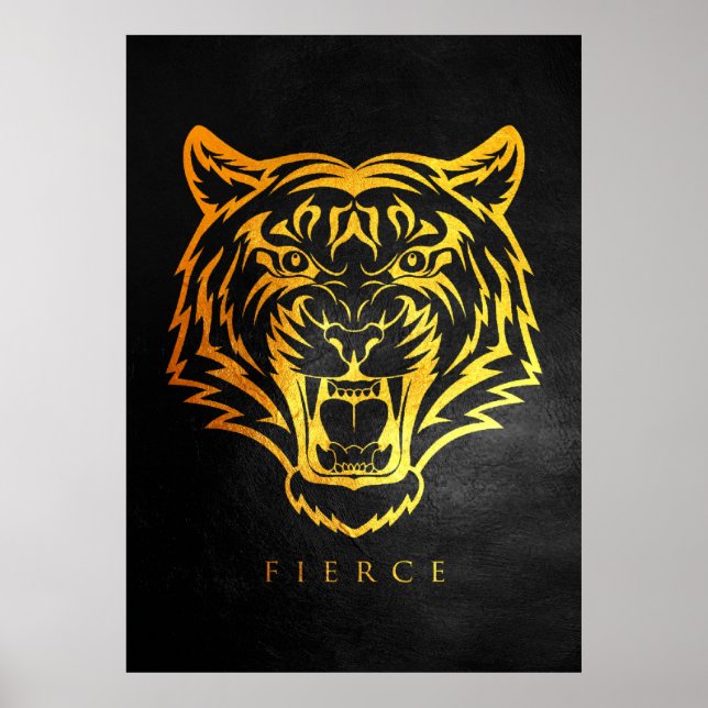 Fierce Tiger Poster (Front)