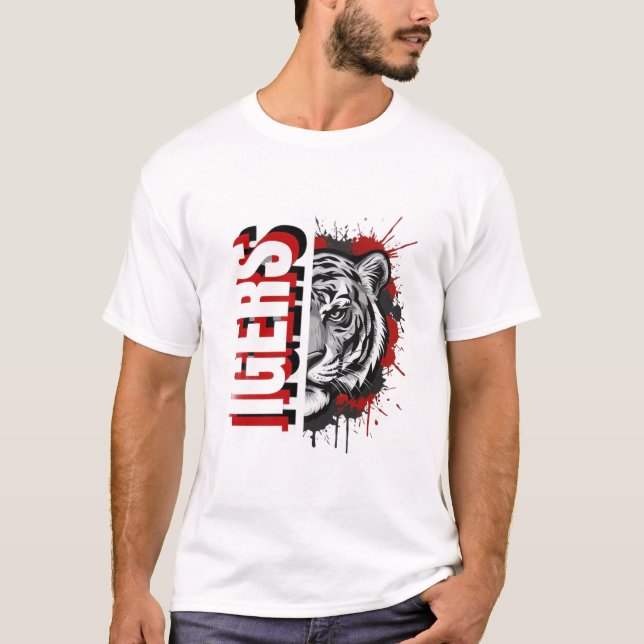 Fierce Tiger T-Shirt (Front)
