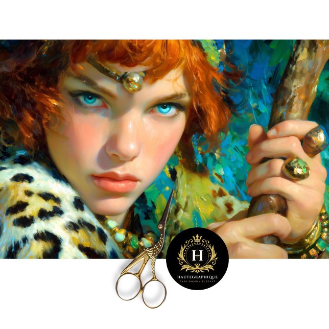 Fierce Tribal Warrior Decoupage Tissue Paper (Creator Uploaded)