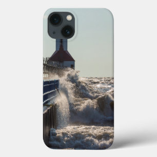 Fierce Waves At St Joseph iPhone 13 Case