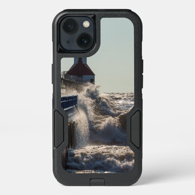 Fierce Waves At St Joseph Otterbox iPhone Case (Back)
