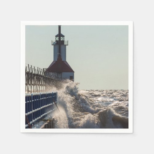 Fierce Waves At St Joseph Paper Napkins