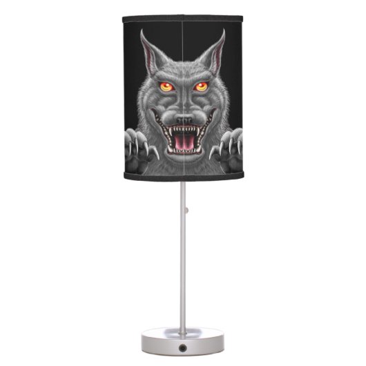 Fierce Werewolf Lamp (Back)