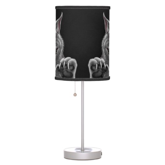 Fierce Werewolf Lamp (Right)
