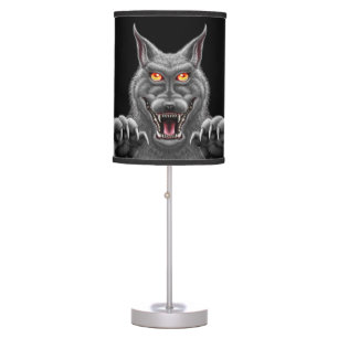 Fierce Werewolf Lamp