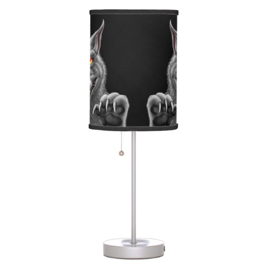 Fierce Werewolf Table Lamp (Right)