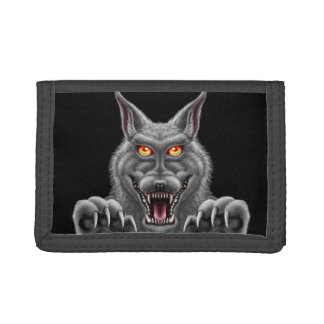 Fierce Werewolf Trifold Wallet
