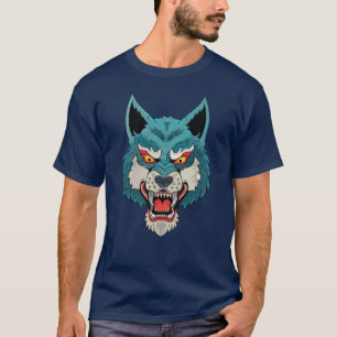 Fierce Wolf Face T-Shirt