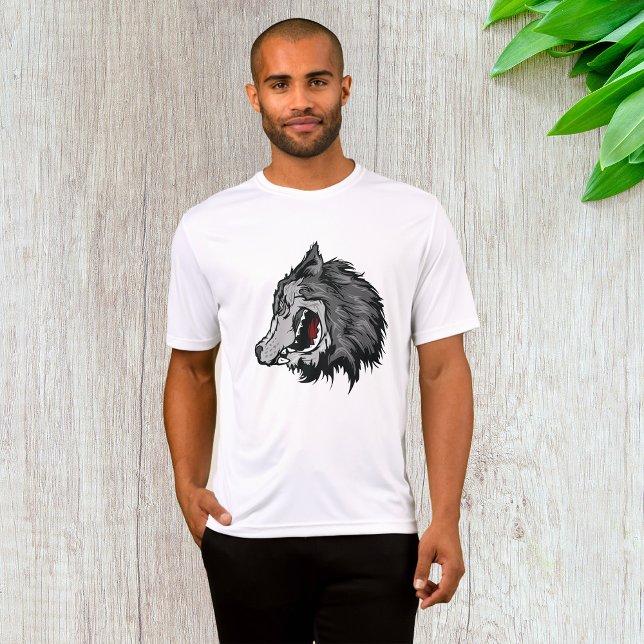 Fierce Wolf Head Bold Wild Animal T-Shirt (Creator Uploaded)