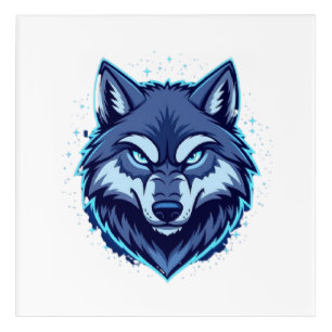 Fierce Wolf – Symbol of Strength and Freedom Acrylic Print