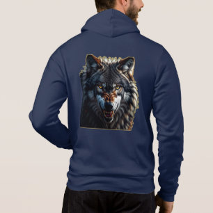 Fierce Wolf – Symbol of Strength and Freedom Hoodie