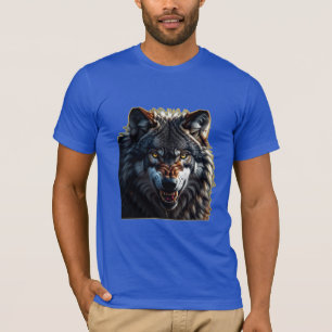 Fierce Wolf – Symbol of Strength and Freedom T-Shirt