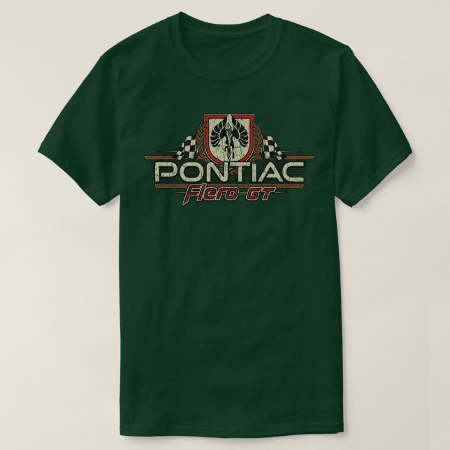 Fiero Pontiac Fiero GT 1986  T-Shirt (Design Front)