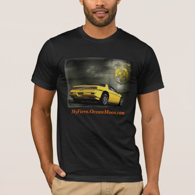Fiero Yellow Notchback II T-Shirt (Front)