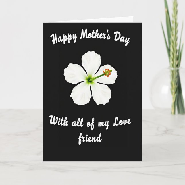 Fiery Anthers Mothers Day Card (Front)