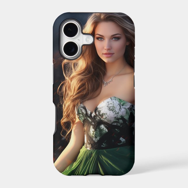 Fiery Beauty iPhone Case (Back)