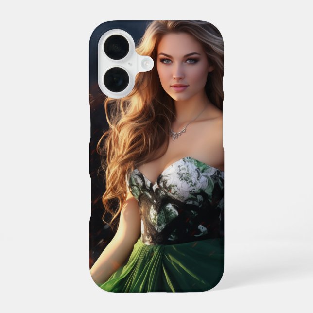 Fiery Beauty Iphone Case (Back)