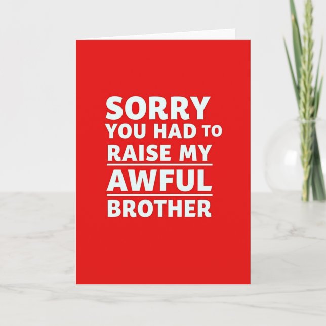 Fiery Best Mothers Day Saying Card (Front)