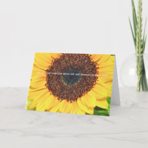 FIERY BLOOM Greeting Card