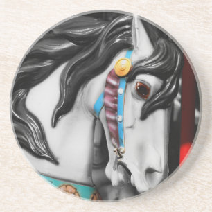 Fiery Carousel Horse Coaster