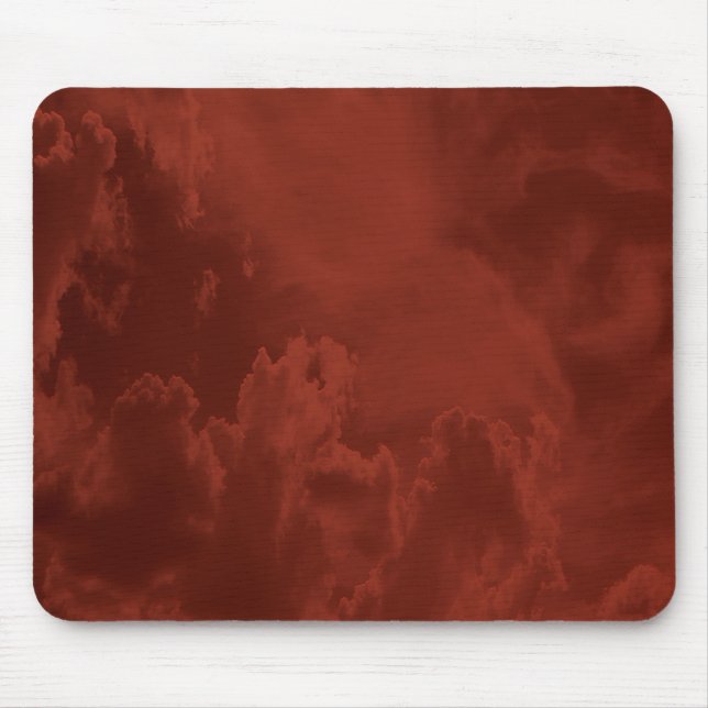 Fiery clouds... mouse pad (Front)