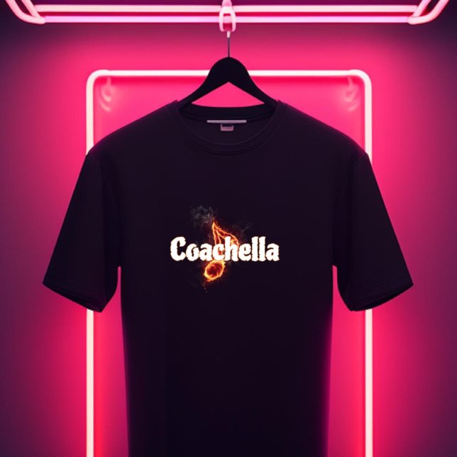 Fiery Coachella Tee – A Design Full of Energy (Creator Uploaded)